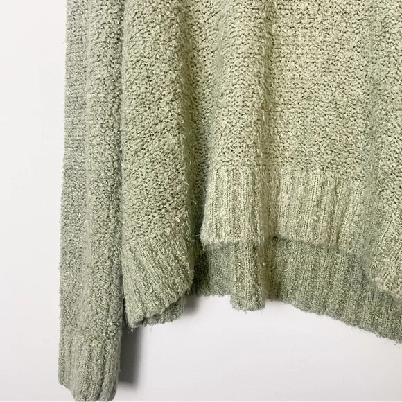 Vintage 90's Fashion Bug Sage Green Shag Sweater - Picture 3 of 5